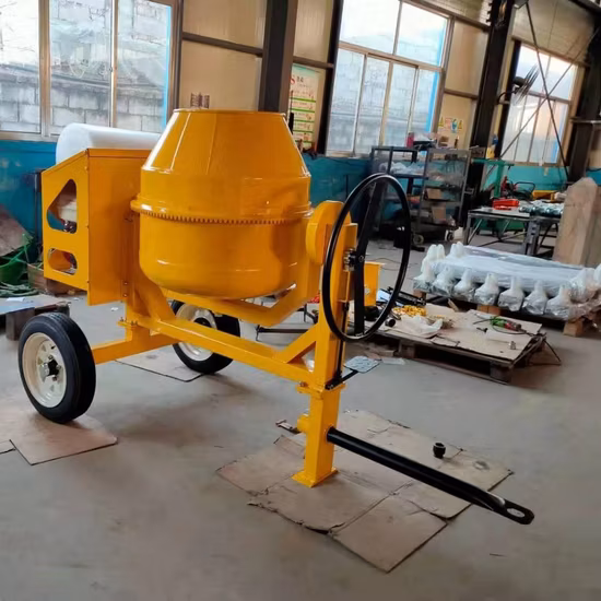 1 Beutel Zement tragbarer Elektromotor/Dieselmotor Zement/Betonmischer